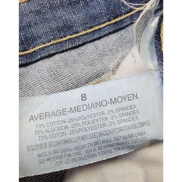 Nine West Jeans Womens 8 Blue Medium Wash Court Street Bootcut 5 Pocket - Picture 7 of 16